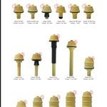 Distributor Strainer Nozzle -  KP-4 drat 3/4 slot 0.2 mm WW