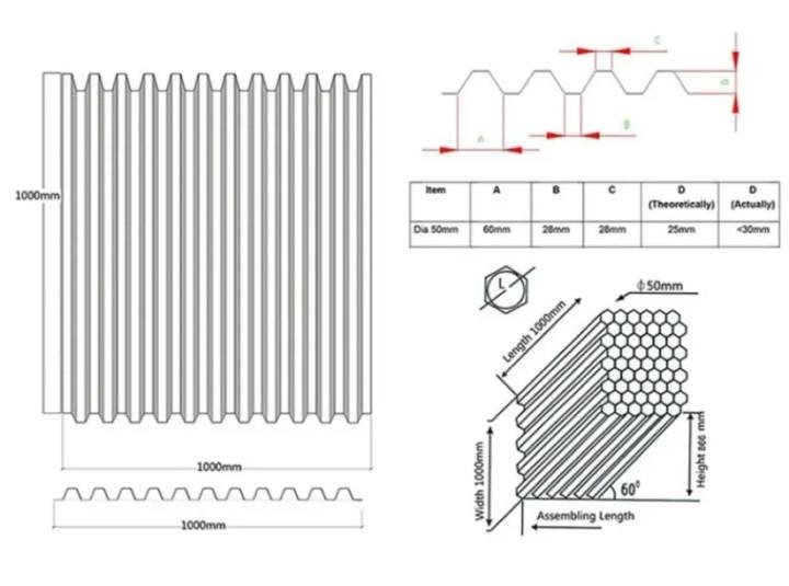 tube settler spesifikasi